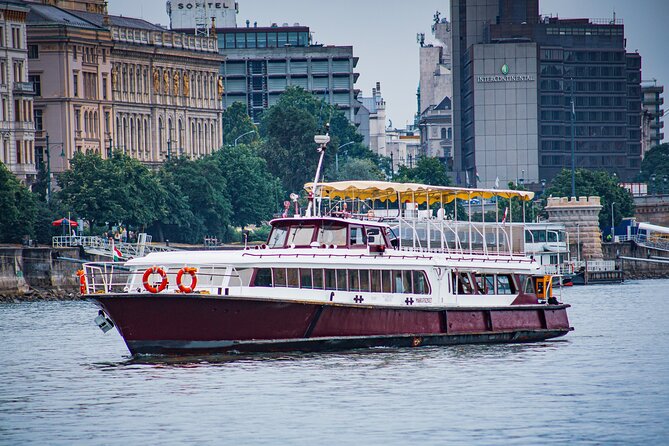 Budapest Audio Guide Cruise with Day, Sunset and Night Options - Hungarian Parliament from the water: the big, bright highlight