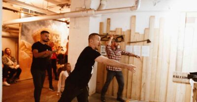 Budapest: Axe Throwing Experience - Safety Briefing First, Viking Mode Second