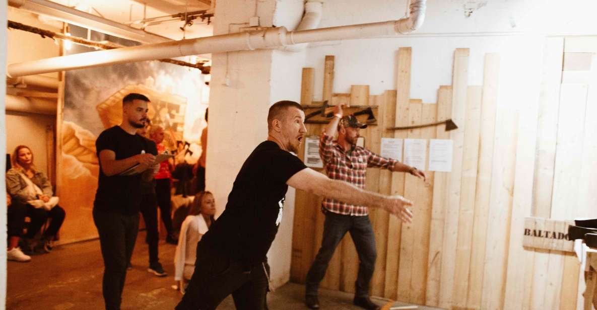 Budapest: Axe Throwing Experience - Safety Briefing First, Viking Mode Second