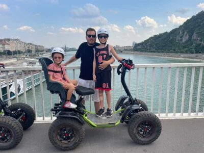 Budapest: Buda Highlights Guided Tour on Electric EZRaider - What the Ride Feels Like: Stable, Easy Controls, Helmeted Comfort