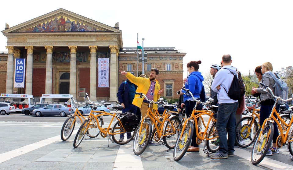 Budapest: City Bike Tour with Coffee Stop - Margit Bridge and the Danube banks: Chain Bridge to the bath-house zone