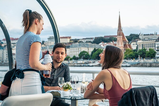 Budapest Danube River Candlelit Dinner Cruise with Live Music - Dinner on a moving boat: adults, kids, and course pacing
