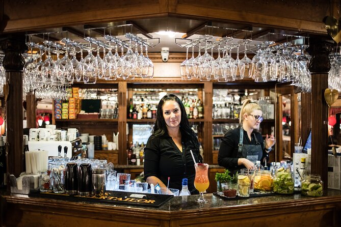 Budapest Evening Cruise with Entertainment and Drink Options - Onboard comfort: windows downstairs, fresh air on deck, WiFi and restrooms