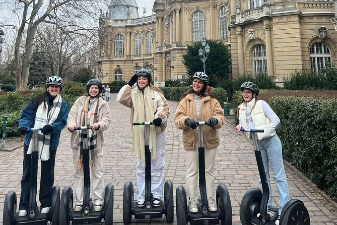 Budapest Grand Full City Segway Tours ( Buda + Pest ) - Stop 3: Hungarian Parliament Building from the outside, up close