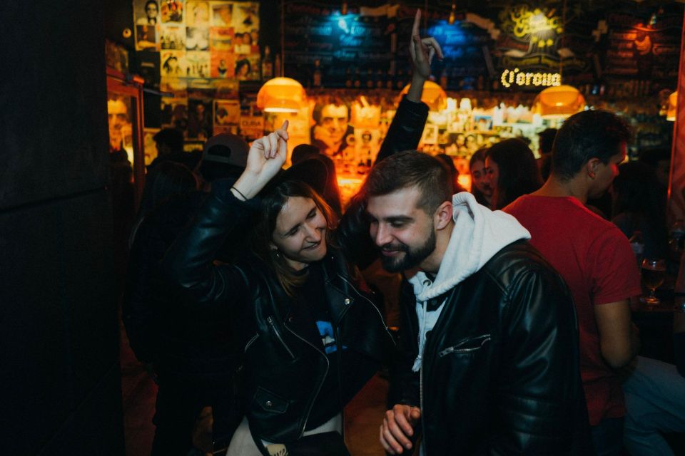Budapest: Guided Bar Crawl Walking Tour - Király u. 56 (about 35 minutes): cocktails, stories, and games