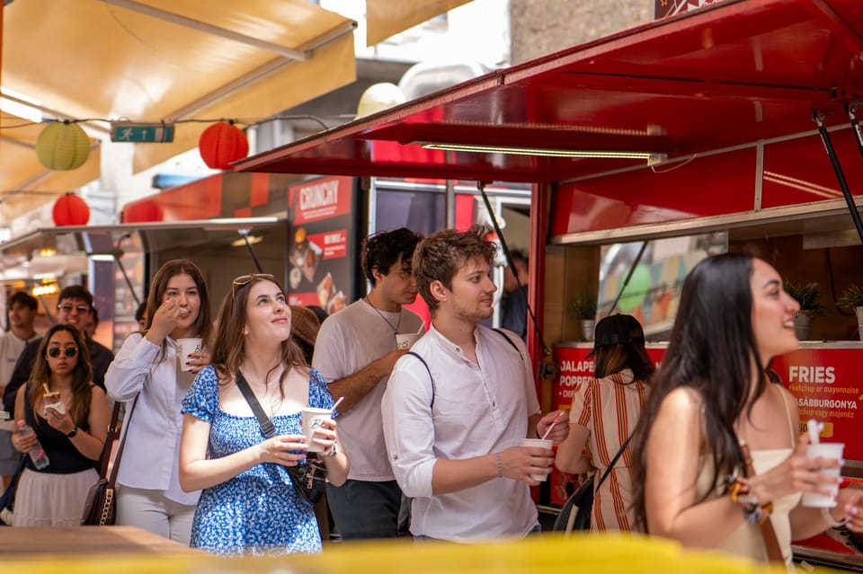 Budapest: Guided Food Tour with Wine, Beer, and Shots - From party streets to sit-down classics: nokedli and flódni