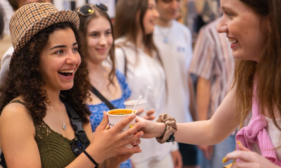 Budapest: Guided Food Tour with Wine, Beer, and Shots - Lángos and Hungarian soup: the hands-on comfort-food start