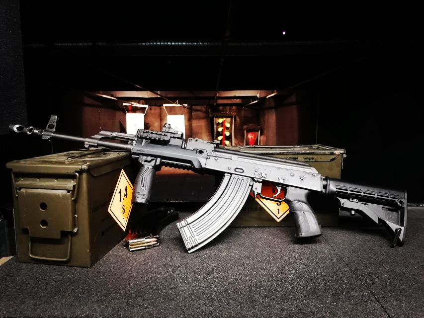 Budapest: Hollywood Gun Range Shooting Package - Safety briefing and gear: how you shoot without a license