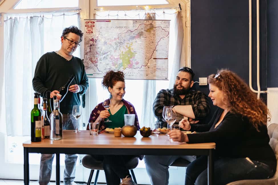Budapest: Hungarian Wine Tasting with 7 Wines and Tapas - Taste the Tapas: Farm-Sourced Olives, Cheese, Ham, and Sausages
