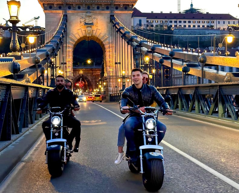 Budapest: Monster Bike Roller Guided City Tour - Chain Bridge, St. Stephen’s Basilica, and Szabadság Square: moving from river to grand streets