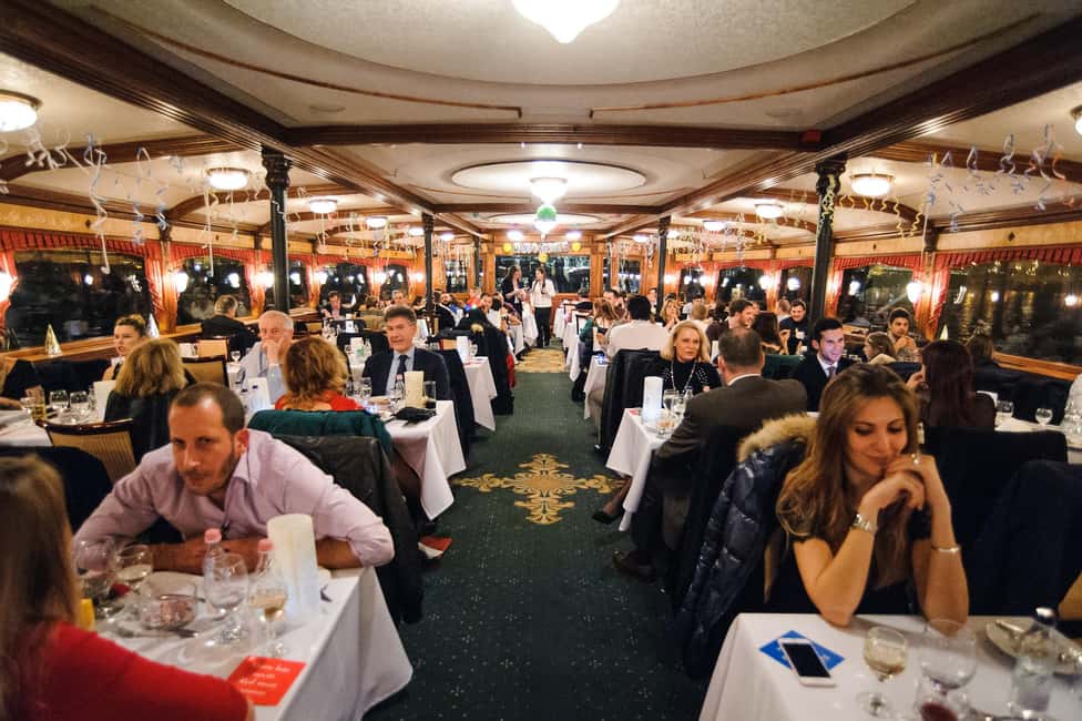Budapest: New Year's Eve Party Cruise with Food & Live Show - 5-Course Gala Dinner: Your Choices, Table Service, and What It Means
