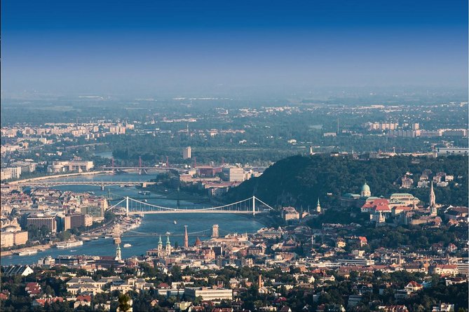 Budapest Photo Walks - Liberty Bridge (Szabadság hid): the bridge-and-hill framing move