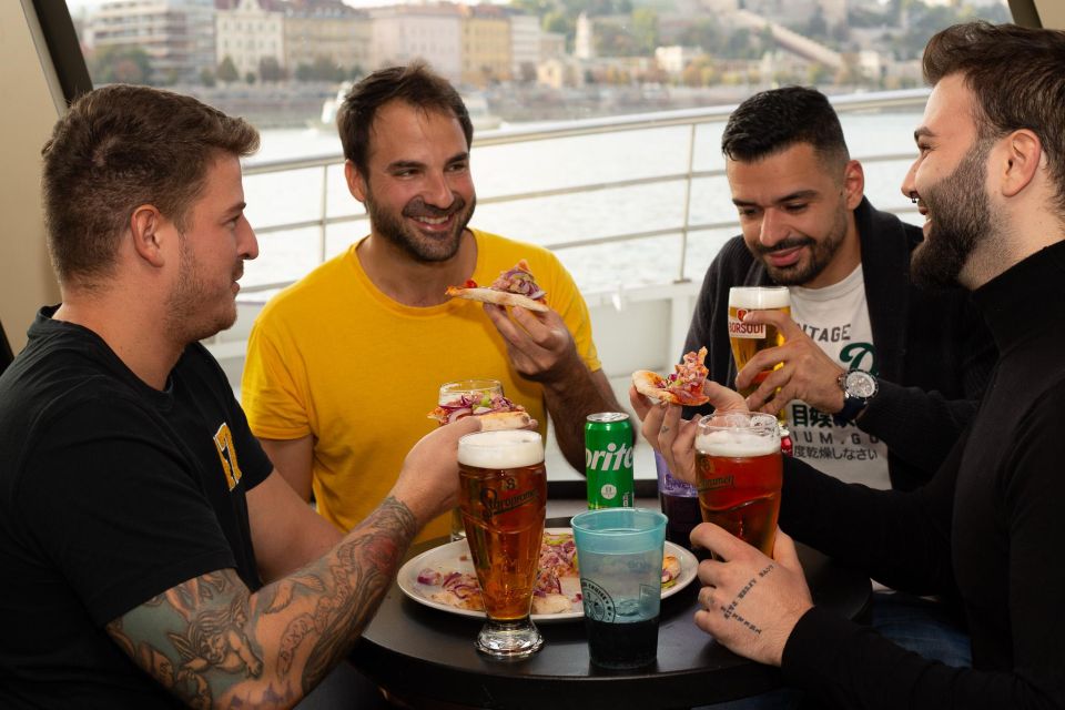 Budapest: Pizza Cruise - Pizza and drinks on board: simple, filling, and served mid-cruise