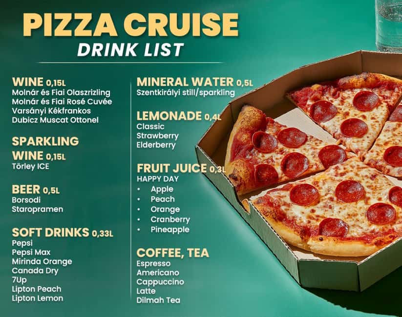 Budapest: Pizza Cruise - Seating and deck strategy: indoor below, outdoor up top