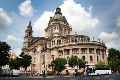 Budapest Private Full Day City Sightseeing Tour Walking or by Car - St. Stephen’s Basilica: frescos, statues, and a famous relic