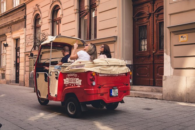 Budapest Private Tuk Tuk Tour with Wine Tasting and Cheese Platter - From Kálvin tér to Liberty Bridge: your scenic warm-up loop
