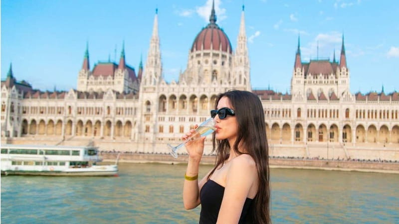 Budapest: Sip and Sail River Cruise with Unlimited Prosecco - Sunset Danube views with a party-boat attitude
