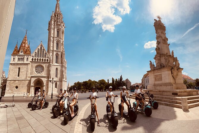 Budapest Small-Group Guided Tour on MonsteRoller e-Scooter - Castle Hill Without the Line Hassle: Buda Castle, Matthias Church, and Castle Garden