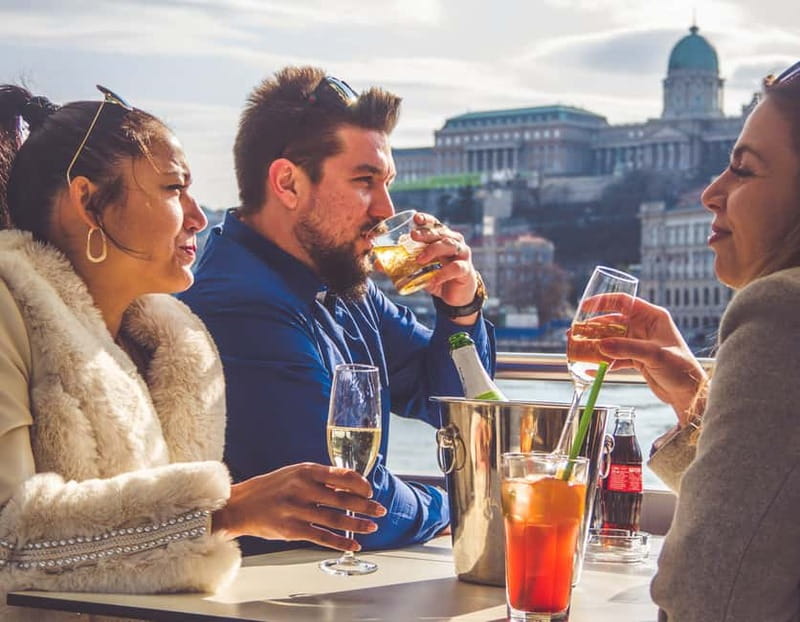 Budapest: Sunset Cruise with 2 Cocktails - Music and vibe: fun, not quiet