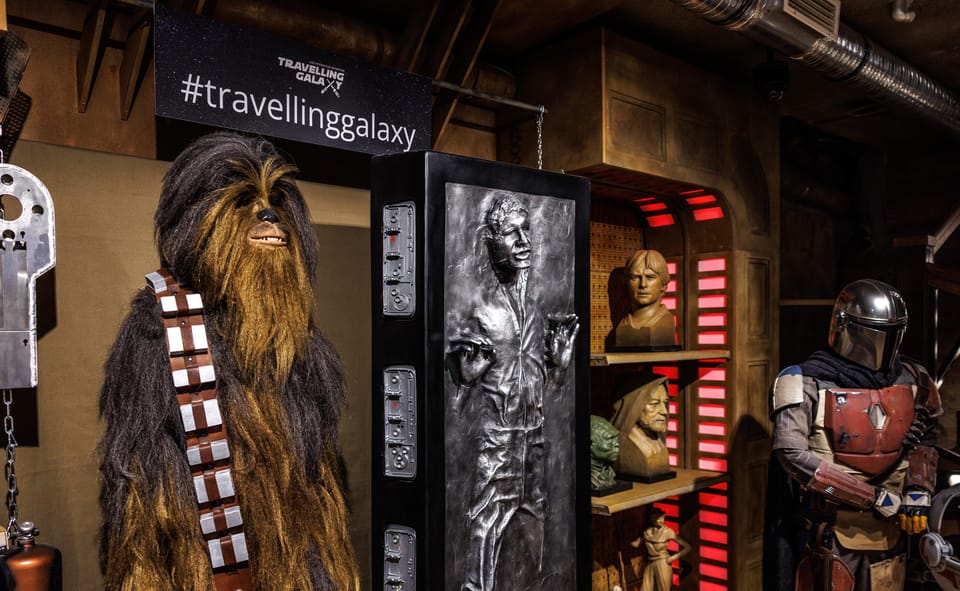 Budapest: Travelling Galaxy Star Wars Interactive Exhibition - Two floors of Star Wars scenes, not random displays
