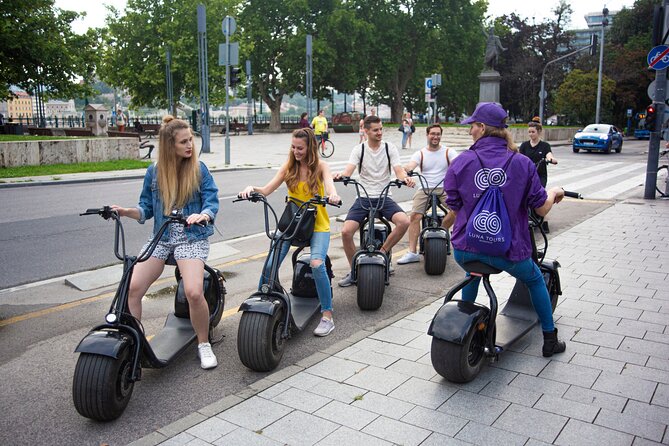 Guided Tours in Budapest on E-Scooter with various routes - Matthias Church: fast look, no ticket included