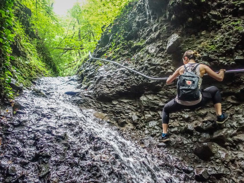 One Day Wonder Hike - The Essence of the Danube Bend - Ram gorge waterfalls: the cool canyon finish