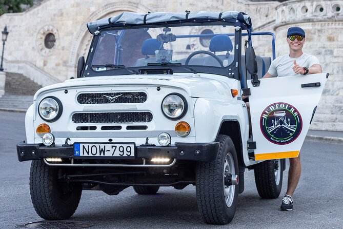 Private Budapest City tour with Classic Russian Jeep or G-Wagon! - Price and Value: $256.06 for Up to 6 People