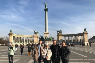 Private city tour by van - Hungarian National Museum: a great exterior stop, paid entry if you want more