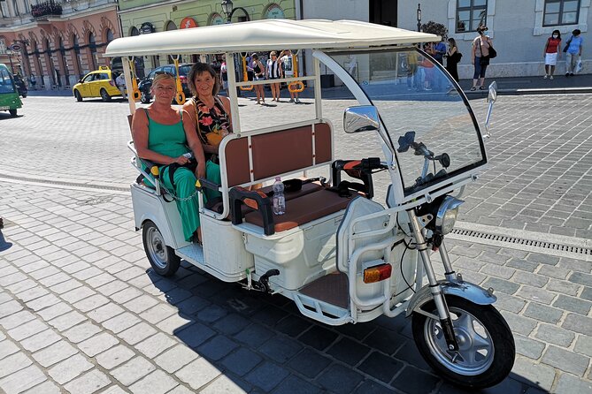 Private Sightseeing Tour using Electric Tuk Tuk Ride in Budapest - Jewish Quarter sights, bridges, and the market hall connection