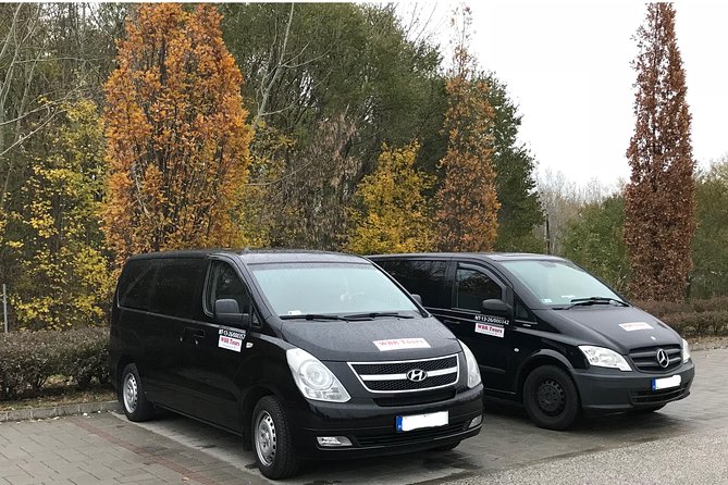 Private Transfer from Budapest Airport to the city - arrival - The ride: private and air-conditioned, with room for real luggage